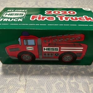 Brand new “My First Hess Truck” - 2020 Fire Truck - NWT - a rare find!